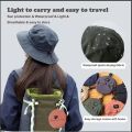 1Pc Outdoor Foldable Quick Drying Creative Fisherman Caps for Unisex Summer Sun Protection Panama Hats Hiking Mountaineering Hat.