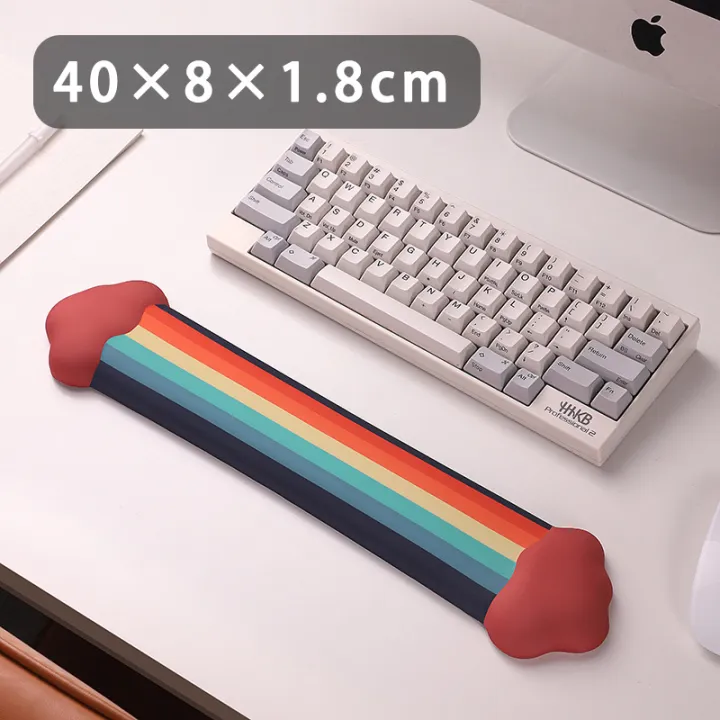Mouse%20Pad%20Keyboard%20Rainbow%20Wrist%20Rest%20Memory%20Foam%20Silicone%20Ergonomic%20Mouse%20Pad%20for%20Desktop%20Office%20Computer%20Laptop%20Wrist%20Rest%20-%20Image%205