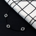 Anime Uchiha Itachi Necklace Cosplay 3 Loops Necklace Women Choker Kolye Gift Men Prop Jewelry. 