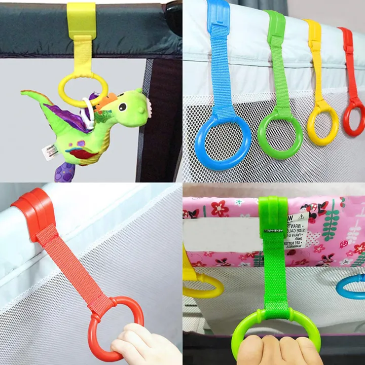4/8Pcs%20Baby%20Hand%20Pull%20Rings%20Cribs%20Playpens%20Walking%20Training%20Rings%20Baby%20Stand%20up%20Assistant%20Rings%20Security%20Bed%20Hanging%20Pendants%20-%20Image%206