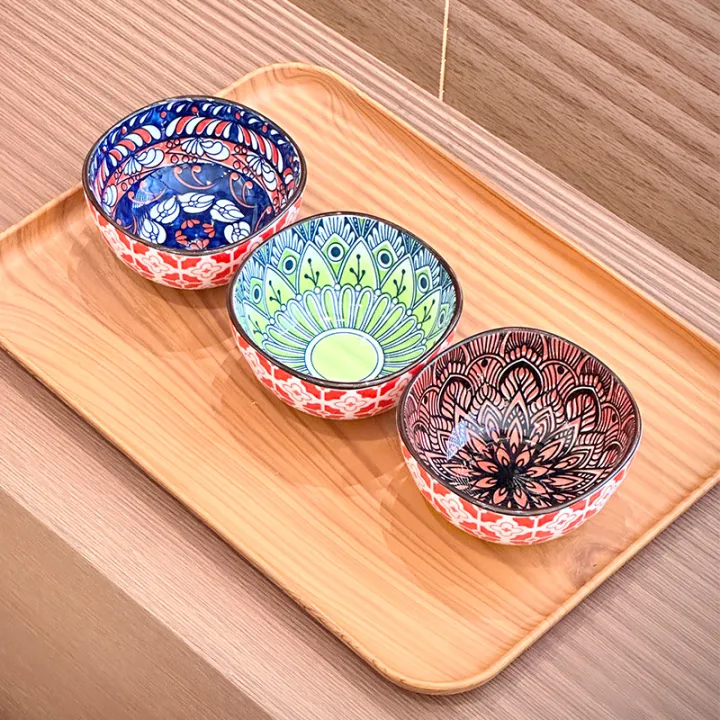 3/6PCS%20Bohemian%20Ceramic%20Sauce%20Bowls%20-%20%20Small%20Dishes%20for%20Home%20Cooking,%20Sushi,%20BBQ,Snacks%20%7C%20Dishwasher/Microwave%20Safe%20for%20Home%20-%20Image%207