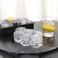 4/6/8 Grid Silicone Ice Cube Tray Big Ice Cube Mold Square Ice Cube Maker Food Grade Reusable Ice Cube Mould Whiskey Ice Mold.