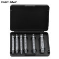 Damaged Screw Extractor Set HSS Drill Bit Stripped Broken Remover Small Easily Quickly Take Out Kit Easy Demolition Power Tools. 