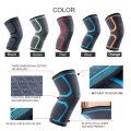 1/2PCS Fitness Running Cycling Knee Support Braces Elastic Nylon Sport Compression Knee Pad Sleeve for Basketball Volleyball. 