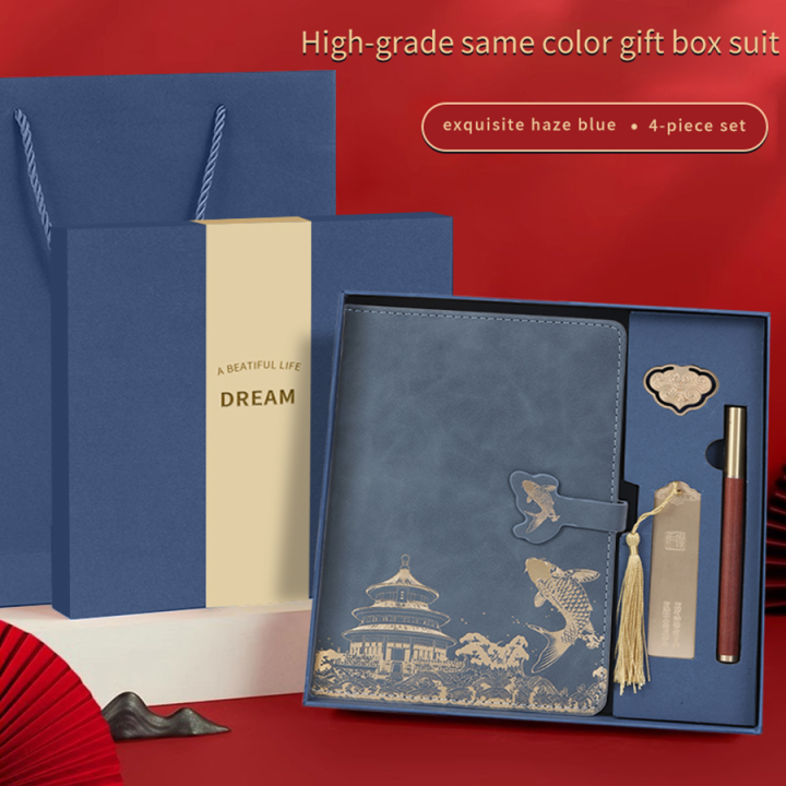 Notebook%20gift%20box%20set%20hot%20selling%20high-end%20customized%20gift%20for%20friends%20and%20family,%20including%20bookmarks%20and%20pens%20-%20Image%202