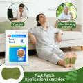 12/72PCS Foot Cleaning Sticker Acupoint Massage Patches Night Care Stickers Portable Non-woven Deep Relaxes Muscles Helps Sleep. 