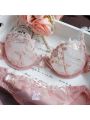 Luxury European and American Women Thin Big Size 34-42 ABC Chest Small Lace Transparent Sensual Lingerie Set Perspective Winter.