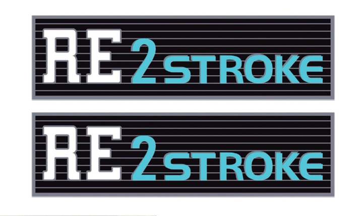 Bajaj Re 2 Stroke Sticker 2 Pieces