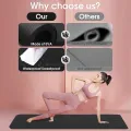 Yoga mat sports fitness EVA comfortable foam 4mm thick yoga mat sports yoga and Pilates gymnastics mat. 