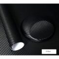 30x40cm 3D Carbon Fiber Vinyl Film Bubble Free For Car Wraps Film Laptop Skin Phone Cover Motorcycle. 