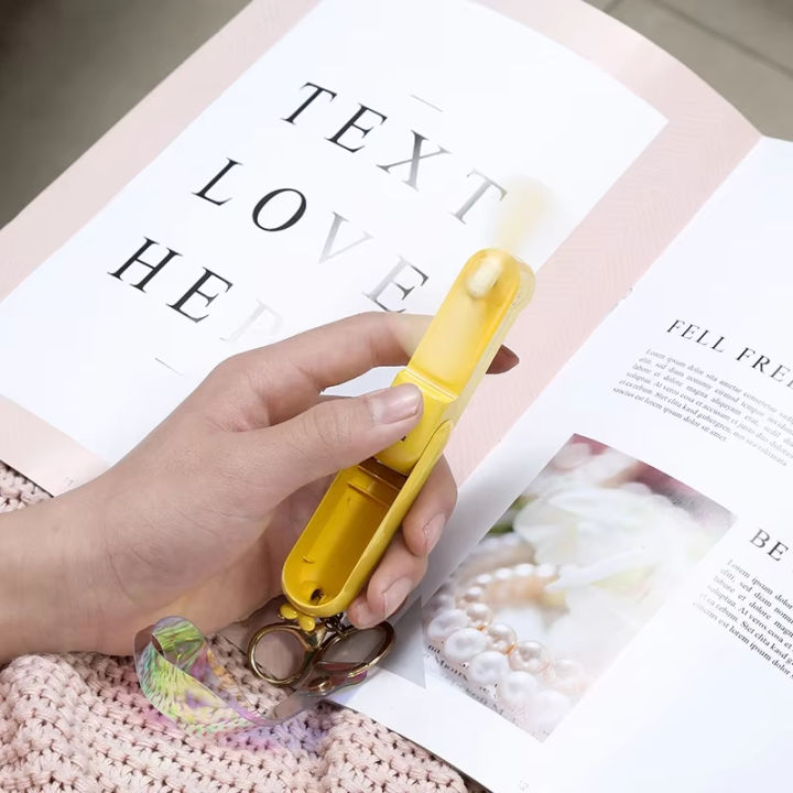 XIAOTREE%20Cute%20Mini%20Fan%20Kipas%20Portable%20Hand%20Fold%20Bedside%20Office%20USB%20Charge%20Battery%20Table%20Desk%20Cooling%20Folding%20Handheld%20Fan%20-%20Image%204