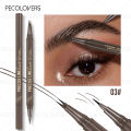 1PC Waterproof Eyebrow Pencil-Non-fading Eyebrow Makeup, Double-ended Design, Precise Application.