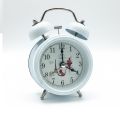 TechLimb Retro Twin Bell Table Alarm Clock - Loud Brass Metal Body Vintage Desk Clock for Heavy Sleepers & Students - Silent Non-Ticking 8cm Round Bedside Clock with Night Light - Best Home & Office Decor Watch Price in Bangladesh 2026. 