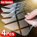 4Pcs Tempered Glass For  Redmi Note 13 12 11 10 9 9s Pro Max 13C 12C 10C 10A 9C 9A 9T 5G Screen Protector Protective Glass. 