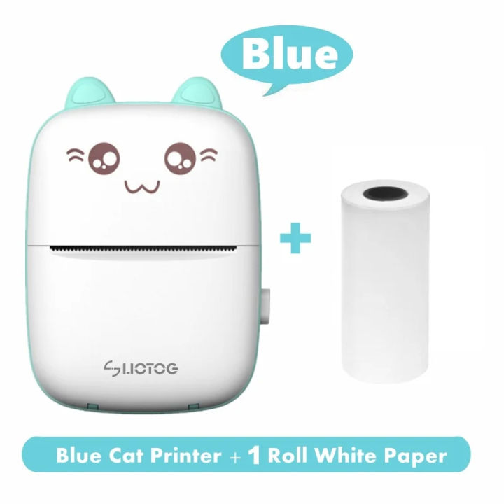 Cute HD Photo Printer Mini Drucker Thermal Adhesive Label Portable Makeid Inkless Bluetooth Multi-function Miniprint for Sticker