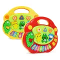 Kids Cartoon Piano Keyboard Game with Animal Sounds Flashing Light Music Baby Instrument Music Toys Educational Toys Kids Gifts. 