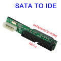 Sata to IDE Adapter 2.5 Sata Female to 3.5 IDE Male Converter 40 PIN Port 1.5Gbs 2.5 to 3.5 IDE Support  ATA 133 100 HDD CD DVD. 