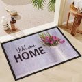 VIKAMA 40X60CM Crystal Pile Carpet Living Room Bedroom Kitchen Entryway Non-Slip Absorbent Washable Mat Rectangular Floor Rug. 