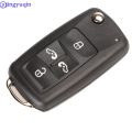 Jingyuqin 2/3/4/5 Buttons Folding Remote Car Key Case Shell For VW Sharan Tiguan Golf Sagitar Polo MK6 Touareg. 