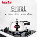 Hocks Stainless Steel Pressure Cooker - 3 Litre | Works Both on Gas and InductionLow. 