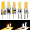 Dimmable Mini G4 G9 LED Light Bulb AC/DC Dimming 12V 220V 3W 6W COB Lighting Lights replace Halogen Lamps. 