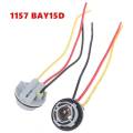 1Pcs 1156 BA15S BAU15S 1157 BAY15D Lamp Holder Bulbs PY21W P21W Adapter Base Socket Connector For Turn Signal Headlight Light. 