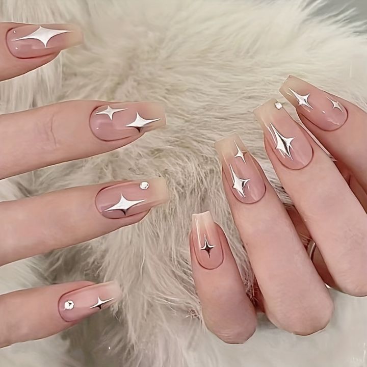 1/4%20PCS%203D%20Metal%20Silver%20Golden%20Starburst%20%20Nails%20Stickers%20Manicure%20French%20Nail%20Art%20Decoration%20Decal%20Y2K%20Nail%20Art%20Tips%20Nail%20Charm%20-%20Image%207