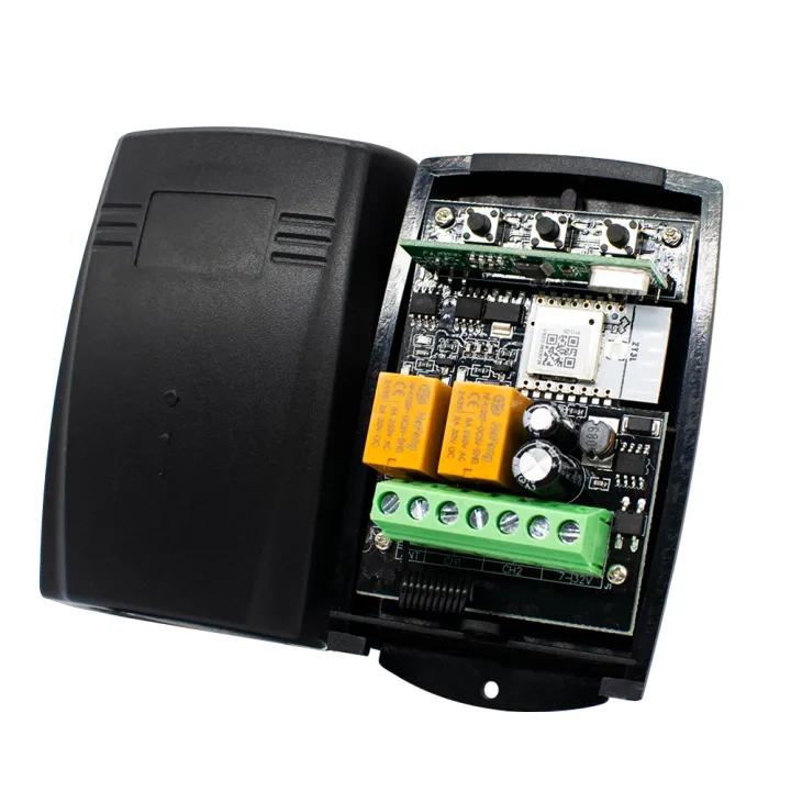Zigbee%20WiFi%20Smart%20Tuya%20Garage%20Door%20Opener%20Gate%20433,92mhz%20433mhz%202ch%20Receiver%20Fixed%20Rolling%20Code%20Multi-Brand%20Controller%20Switch%20-%20Image%203