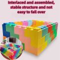 Large Square Brick foam Building Block Fence Wall Toy Park Castle Indoor Children's Large Epp Building Block Early Education. 