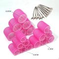 28pcs/Set Hair Roller Sets 18pcs Plastic Self Grip Hair Curlers 3 Sizes Hair Rollers 10pcs Metal Clips DIY Hairdressing Tools. 