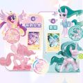 My Little Pony Blind Box Magic Doll Cartoon Creative Eraser Sparkling Space Princess Doll Girl Play House Toy .