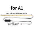 For Bambu Lab A1/A1 MINI Light Strip Super bright Led Ra95 Fill Light 24V LED FOR Bambu Lab 3D Printer. 