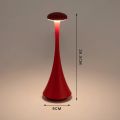 New Arrival Mushroom Table Lamp Rechargeable Wireless touch Lamp Creative Lamp USB-C Desk Lamp Hotel Bedroom Atmosphere Light. 