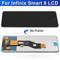 6.6'' LCD For Infinix Smart 8 Screen Replacement For Smart8 X6525 LCD Display Touch Screen Digitizer Assembly Replacement. 