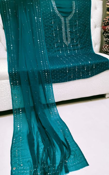 *New Arrival New Design* *New Designs Of Mukesh Work Dresses*