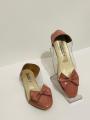 Cute Full Covered Ladies Shoes Flat Heel Girls Shoes Ladies Party Shoes Slim Heel.