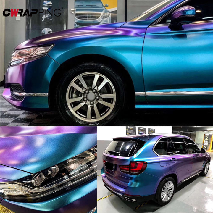 Sparkle%20Metallic%20Chameleon%20Vinyl%20Wrap%20Film%20Roll%20Purple%20To%20Blue%20Car%20Adhesive%20Vinyl%20Motorcycle%20Decal%20Wrapping%20Car%20Film%20Covering%20-%20Image%202