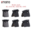 TESNO Ceramic Brake Pads for MTB Hydraulic Disc Brakes Shimano Compatible Bicycle Accessories for Mountain Road Bike. 
