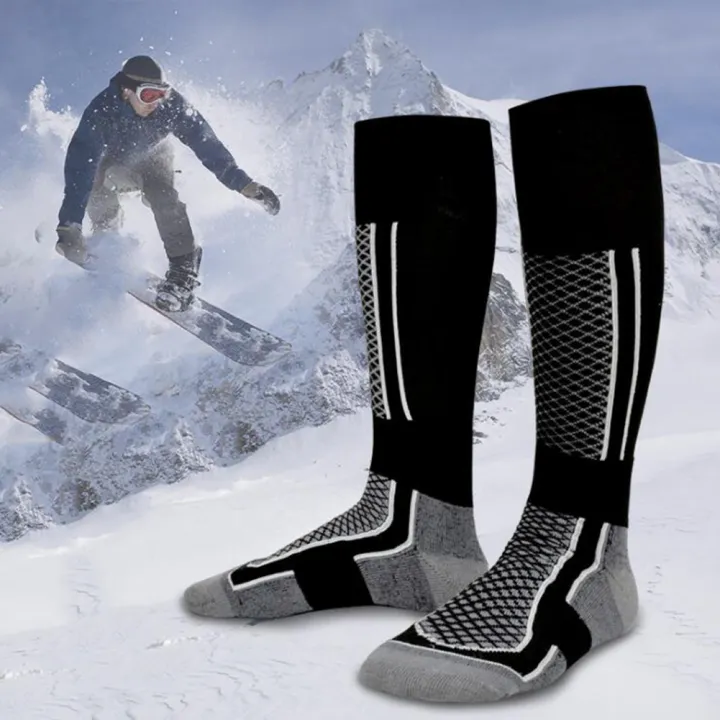 Ski%20Socks%20Winter%20Thermal%20Breathable%20Professional%20Climbing%20Socks%20Sports%20Unisex%20Hiking%20Stockings%20Moisture%20Wicking%20Cushioned%20Socks%20-%20Image%204