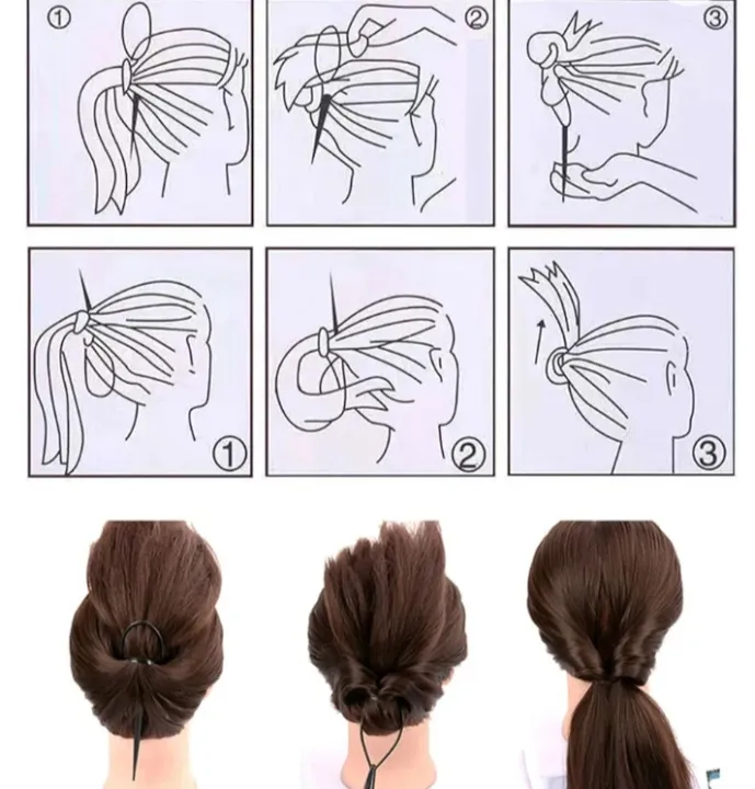 Twist%20&%20Loop%20Ponytail%20Maker%202%20pcs%20Hair%20Braid%20Styling%20Tool%20-%20Image%207