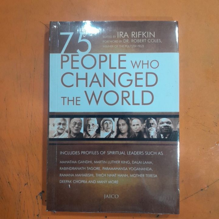 75 PEOPLE WHO CHANGED THE WORLD BY IRA RIFKIN