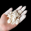 30/100Pcs Anti static Disposable Finger Rubber Gloves Non-slip Latex Finger Cots Fingertips Protector Gloves Watch Repair Tool. 