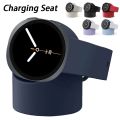 Silicone Charging Seat For Samsung Galaxy Watch Ultra 2025/8 Classic 46mm Charging Stand Storage Seat Watch 8/7/6/5/4 40mm 44mm. 