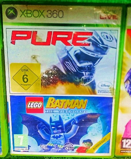 2 in 1 Package: Pure & Batman The Video Game - Xbox 360 (Original / Used)
