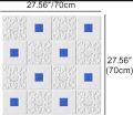 3D Wall Foam Sheet, 3D Peel and Stick Foam Wall Panels, 12 sheets cover  60sq feet, Self Adhesive Decorative..... 
