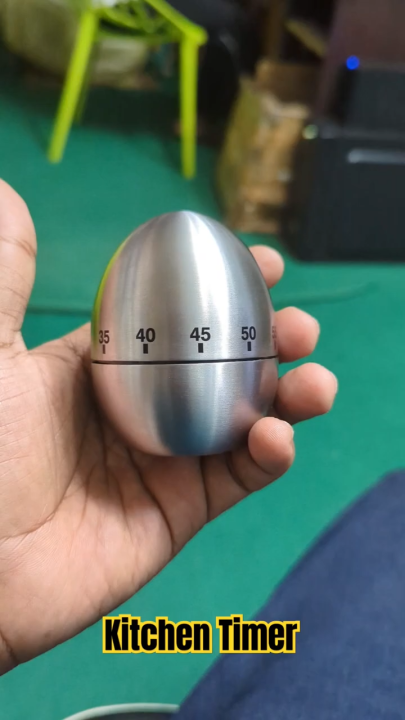 Stainless SteelKitchen Timer | Kitchen Mechanical Alarm Clock Timer