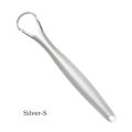 1pc Stainless Steel Tongue Scraper Cleaner Fresh Breath Cleaning Coated Tongue Toothbrush Oral Hygiene Care Tools. 