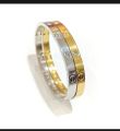 Beautiful shiny elegant branded yellow gold silver love bangle bracelet Kara for women and girls. 