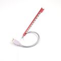 10 Light Laptop Keyboard USB Metal Small Night Light LED Desk Lamp Eyecare Charging Treasure. 