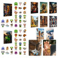 2025 New In Stock 24pcs Italian Brainrot Tung Sahur Advent Calendar Christmas Countdown Calendar Decoration Toy Christmas Gift. 